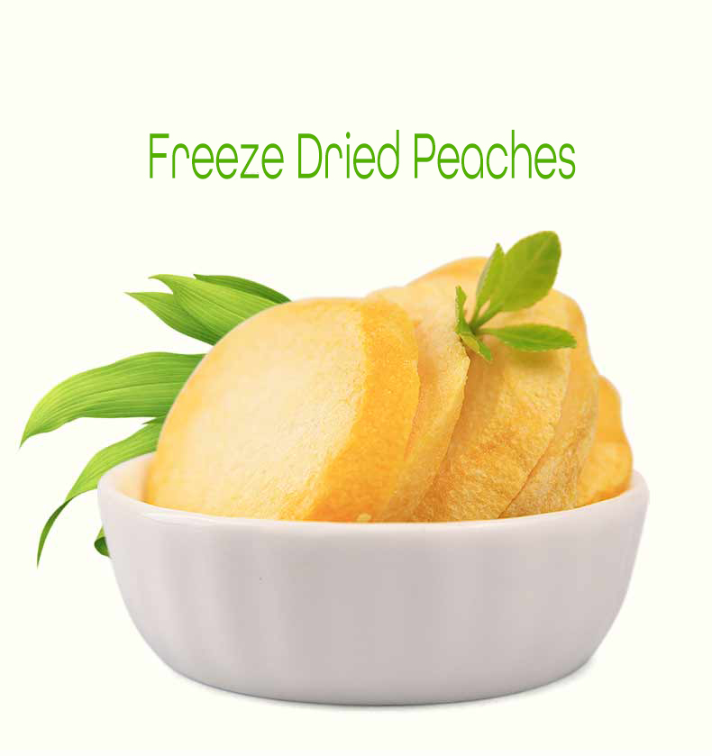 Freeze dried peach 